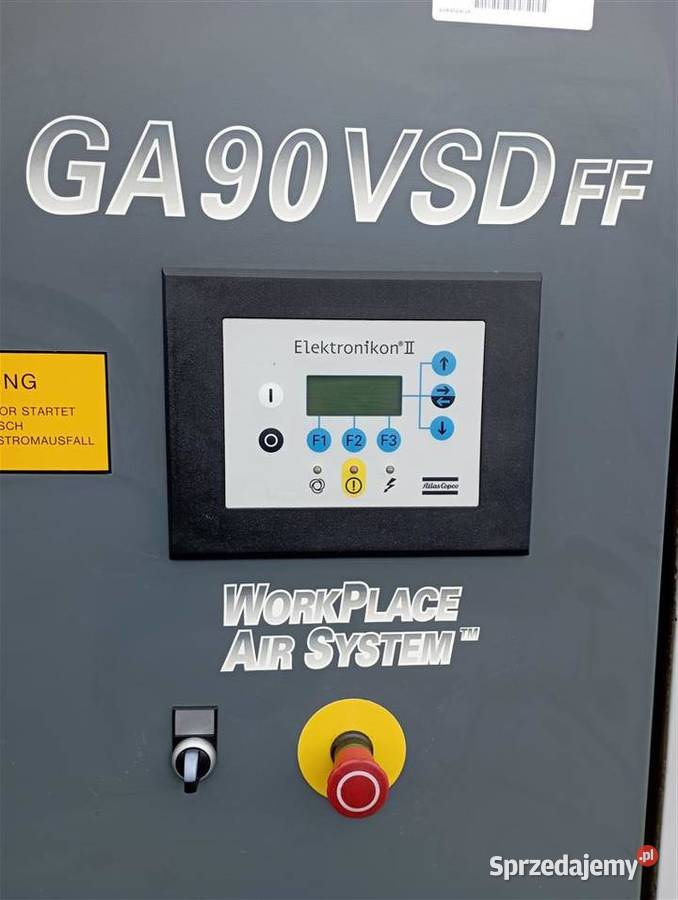 Sprężarka śrubowa kompresor ATLAS COPCO GA90 Wilków
