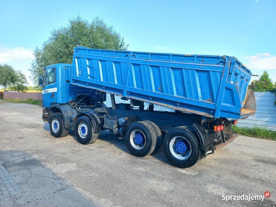 Scania 124 420 8X4 Wywrotka Meiller Kipper podkarpackie Mielec