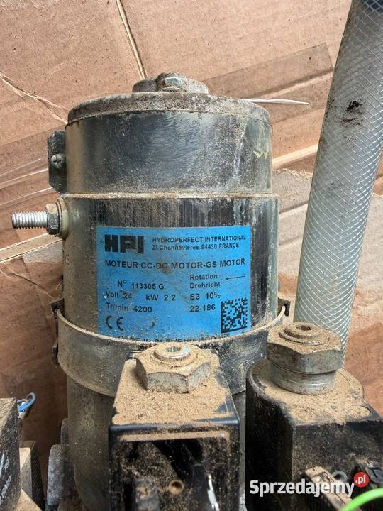 Silnik z pompą hydrauliczną LINDE 003 981 09 09 Antonie