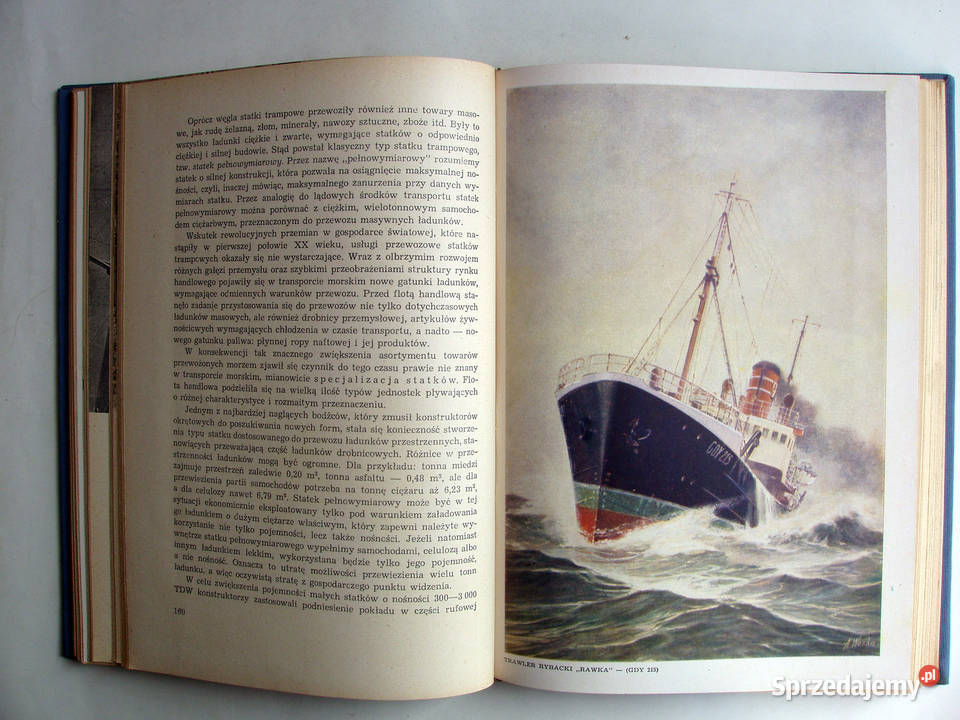 Współczesne statki morskie Marian Krynicki 1956 Limanowa sprzedam