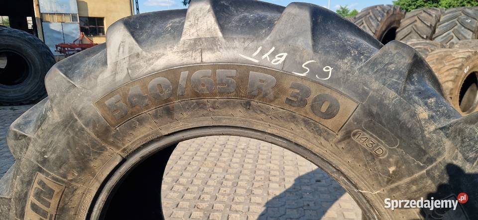 54065r30 48070r30 Michelin 50 bez napraw 65h JCB Nowe Miasto Lubawskie sprzedam