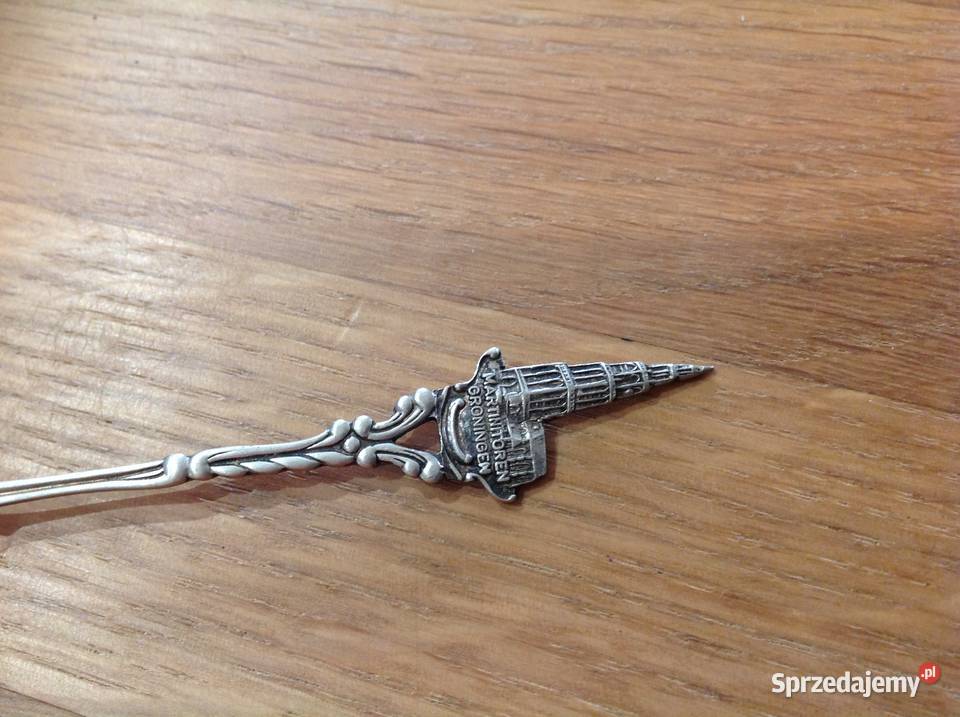 Mała Łyżeczka Srebrna STARA Sygnowana lubuskie Nowa Sól