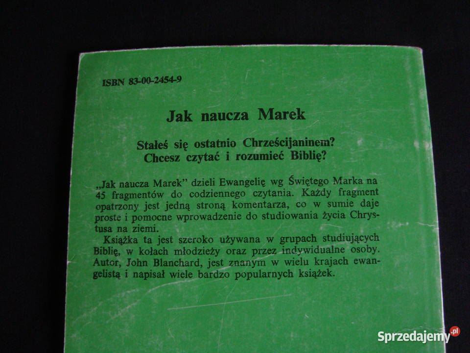 NAUCZA MAREK John Blanchard 2 z fotoopisem śląskie Tychy