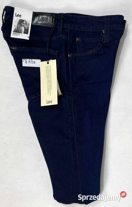 Spodnie damskie Lee Scarlett Skinny Electric Pisz sprzedam