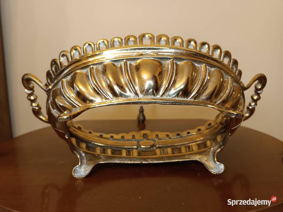 Patera ozdobna mosiądz wielkopolskie Budzyń sprzedam