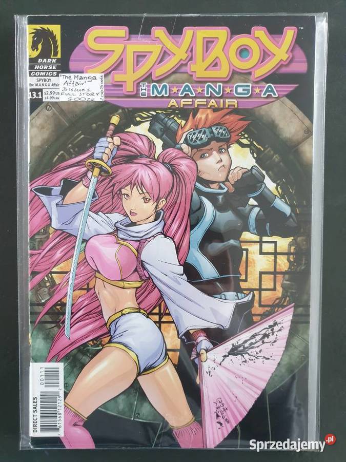 Spy Boy The Manga Affair 3 komiksy Dark Horse Gdynia sprzedam