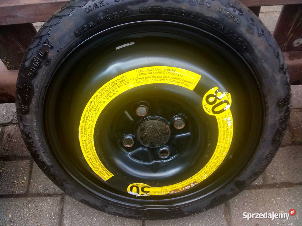 Koło dojazdowe Golf III śląskie