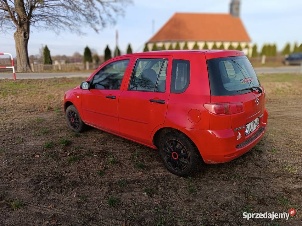 mazda 2 125 benzyna 2004r sprawna Hatchback Grudziądz