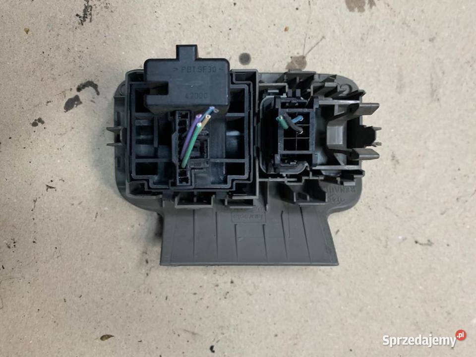 Panel przełącznik pokrętła Renault Scenic II 2 Wyposażenie wnętrza Szczecin