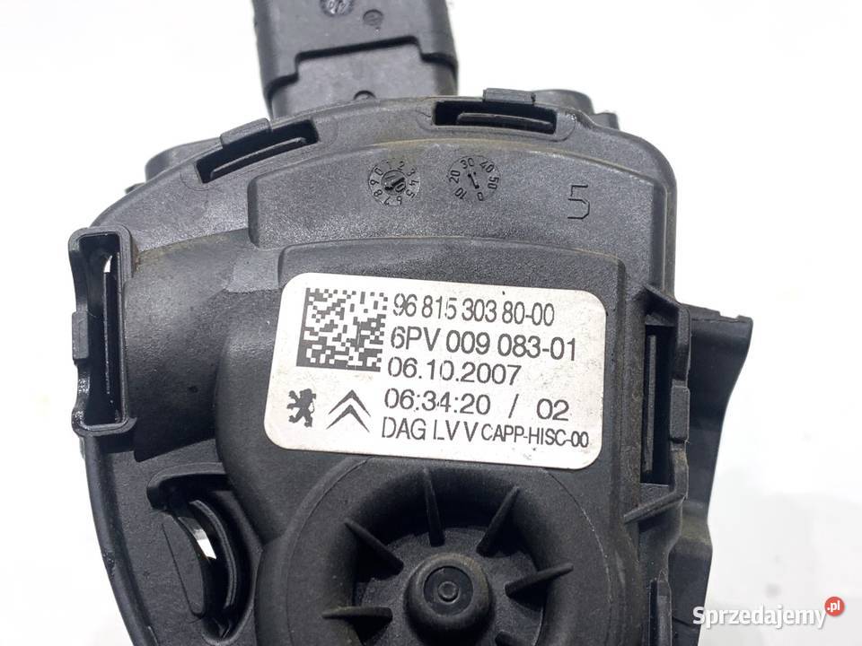 POTENCJOMETR GAZU PEUGEOT 308 I 9681530380 16