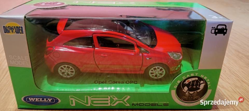 Samochodzik kolekcjonerski Opel Corsa C OPC Lublin