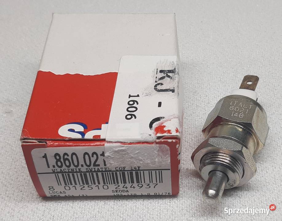 WŁĄCZNIK ŚWIATEŁ COFANIA SKODA 105 120 FELICIA osobowe