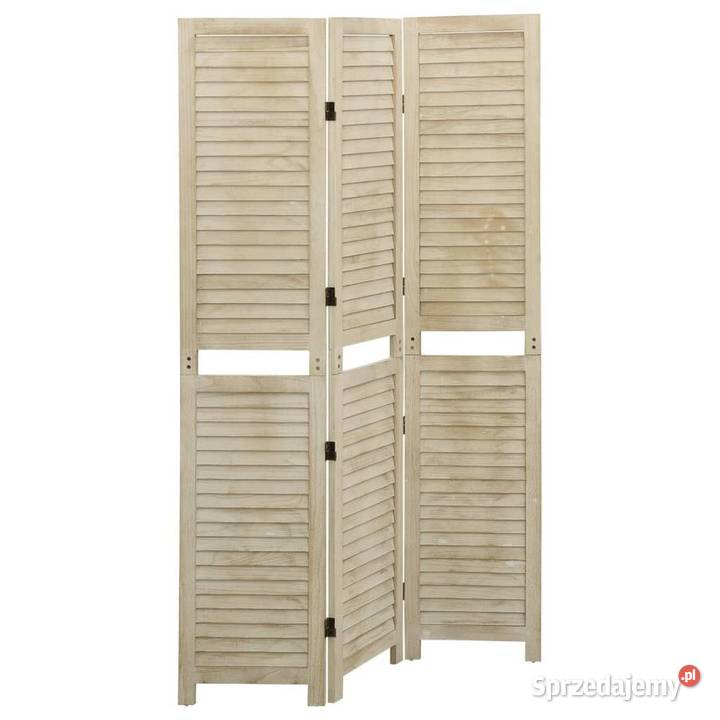 vidaXL Parawan 3panelowy 105x165 lite drewno Warszawa