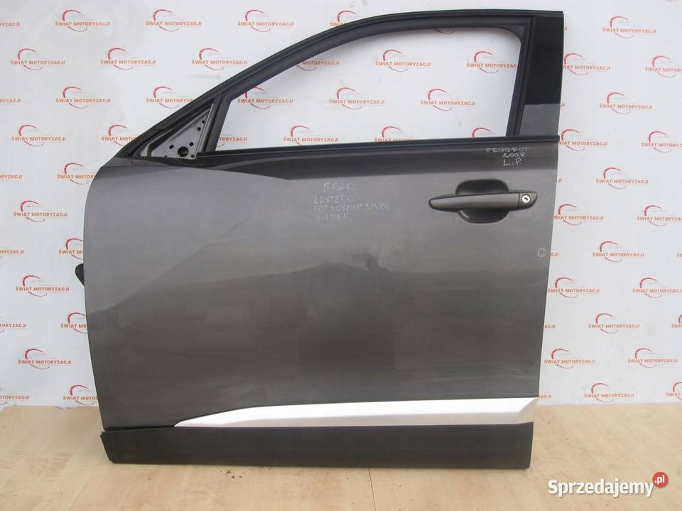PEUGEOT 2008 II GT LINE 22r drzwi lewe przód Kielce sprzedam