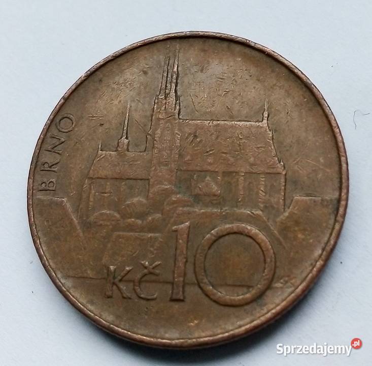 CZECHOSŁOWACJA10 KORON1993 r BRNO Legionowo