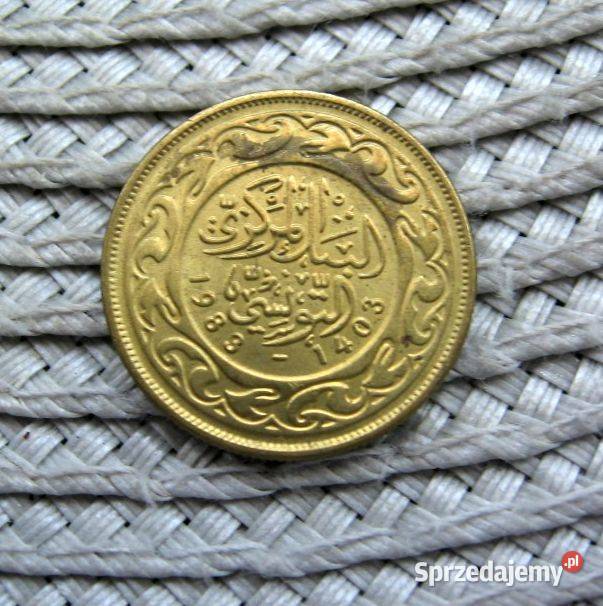 Tunezja 20 Milimów 1983r wielkopolskie Kalisz sprzedam