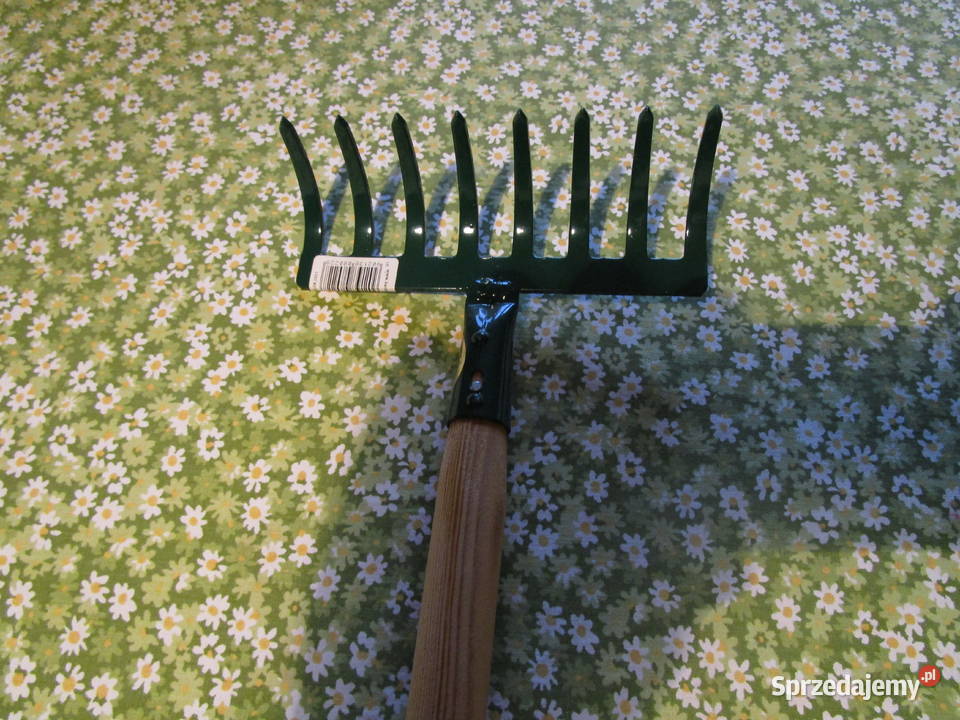 Grabki metalowe małe krótki trzonek drewniany 30 Tarnowo Podgórne