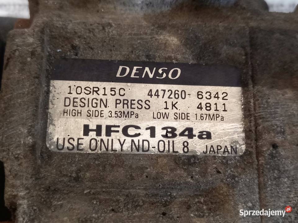 HONDA CRV 22 D sprężarka klimatyzacji HFC134A Kielce