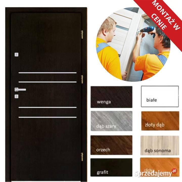 DRZWI WEJŚCIOWE DO MIESZKANIA WEWNĄTRZKLATKOWE sprzedam