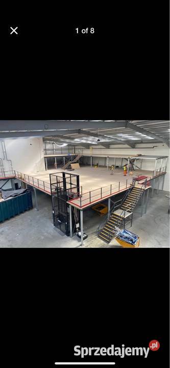 Półpiętro ANTRESOLA MAGAZYNOWA podest pomost Zamość sprzedam