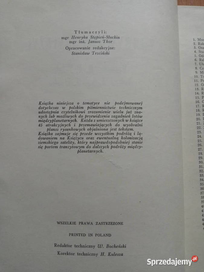 Zdobywany księżyc 1957r Poradniki, albumy i reportaże śląskie sprzedam