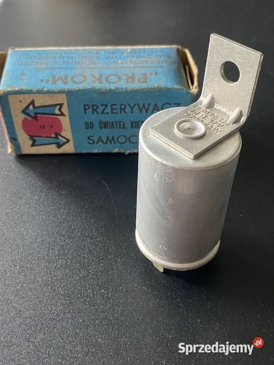 Przerywacz kierunkowskazów Prokom ME 12V PRL Kierunkowskazy wielkopolskie Jarocin