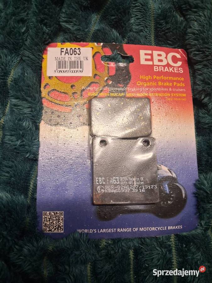 EBC BRAKES FA063 wysyłkaosobiscie Zgorzelec