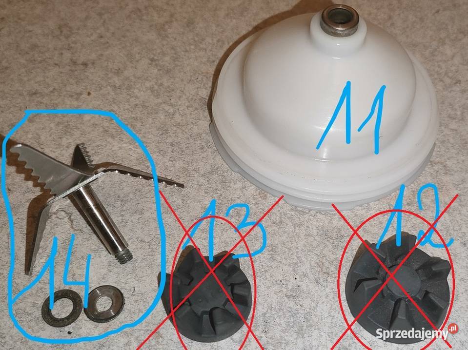 Blender Zelmer SB1000 ZSB1400 na części Części i Akcesoria