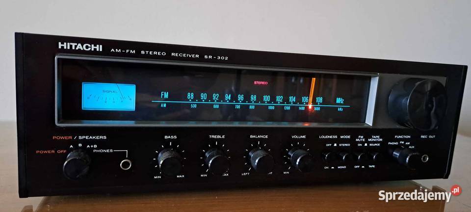 Amplituner stereo HITACHI SR302 vintage Krotoszyn