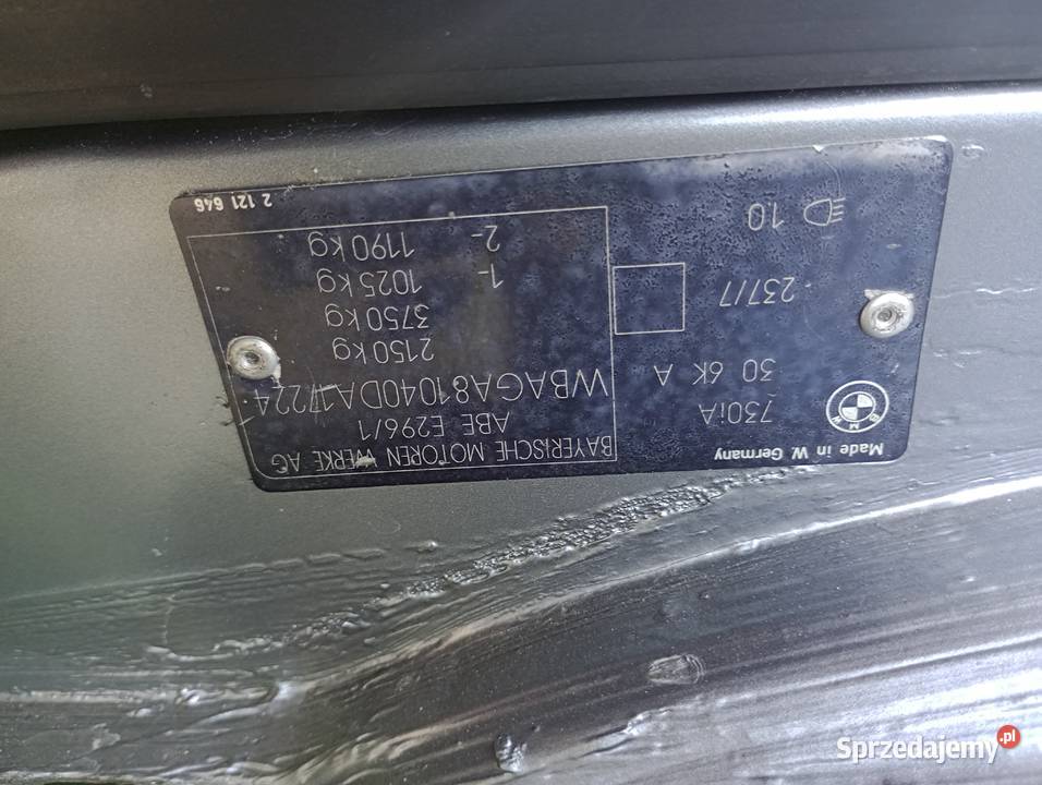 SPRZEDAM BMW 730 1990R Pleszew