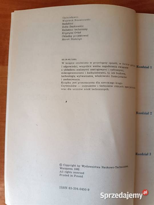 Układy scalone w pytaniach i odpowiedziach Tarnobrzeg