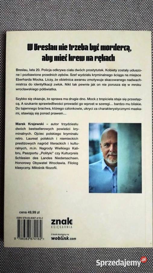 Dżuma w Breslau Marek Krajewski miękka