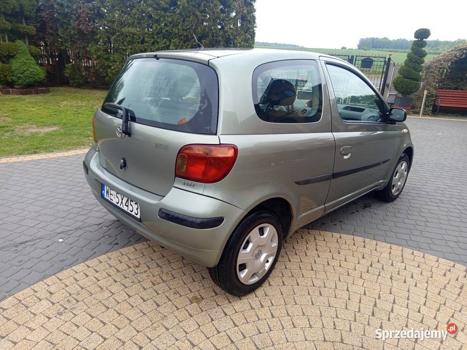 Toyota Yaris 10 2003r mazowieckie Stary Łajszczew
