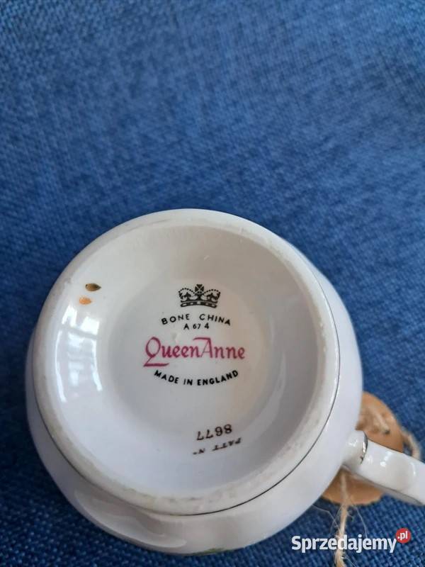 Kolekcjonerska filiżanka duo Queen Anne Bone Skwierzyna