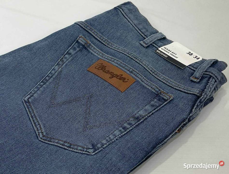 Spodnie męskie jeansy Wrangler Texas 821 Cover Białystok sprzedam