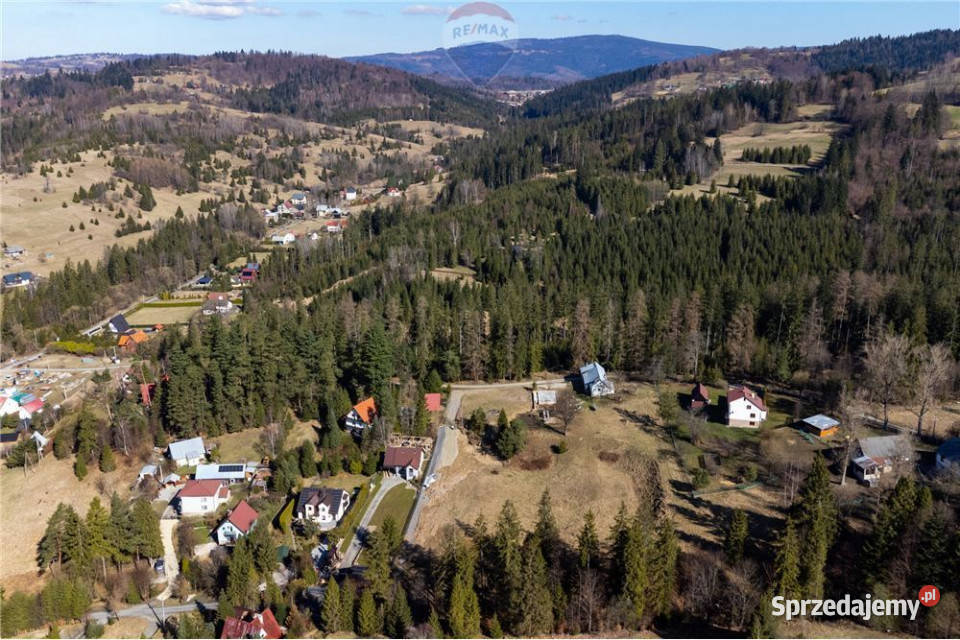 Działka widokowa w górach Sól Kiczora Rachowiec