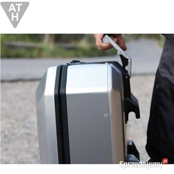 KOMPLET KUFRÓW ALUMINIOWYCH ZE STELAŻEM kufry Części motocyklowe Mrągowo