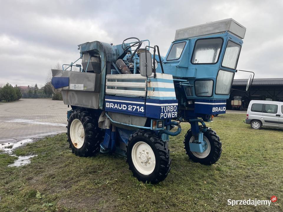 Holland Braud 2714 kombajn do zbioru porzeczki lubelskie