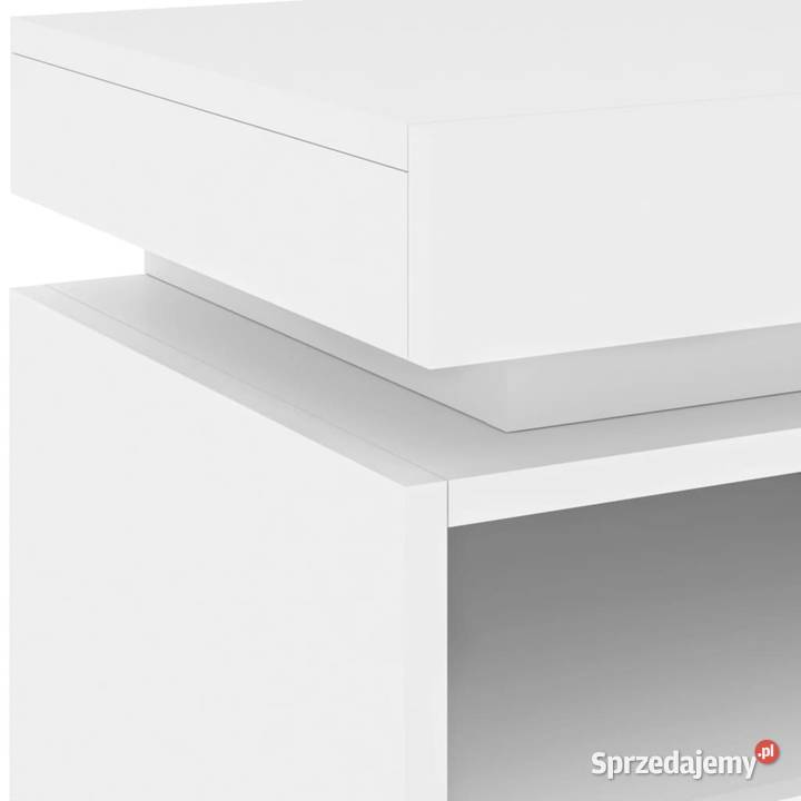 Szafka nocna z oświetleniem LED biała 40x39x485 Warszawa
