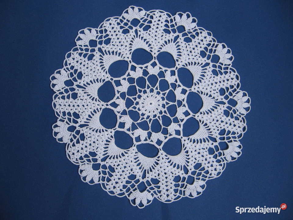 serwetka szydełkowa Ostrów Wielkopolski