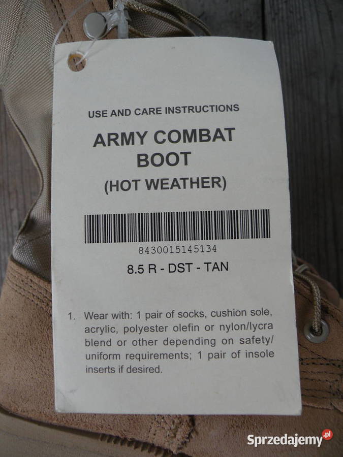 Buty combat desert 85R Vibram Wrocław