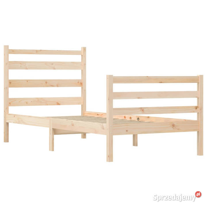 Rama łóżka lite drewno sosnowe 100 x 200 Warszawa