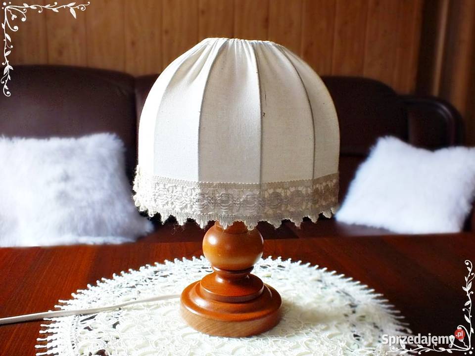 Stara lampka nocna z lat 50tych Veb Narva Lampe Żary