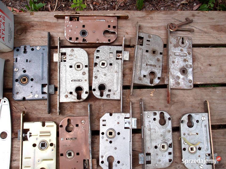 zamek wpuszczany zapadkowozasuwkowy osłony