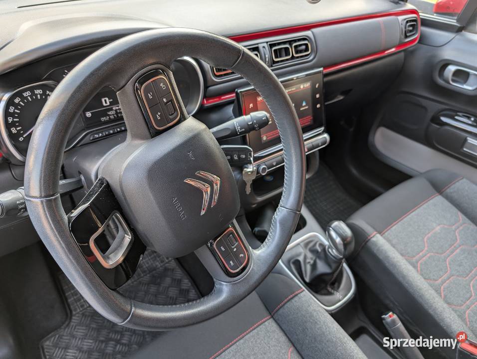 Citroen C3 12 PureTech Benzyna Salon ASO 1 benzyna C3 sprzedam