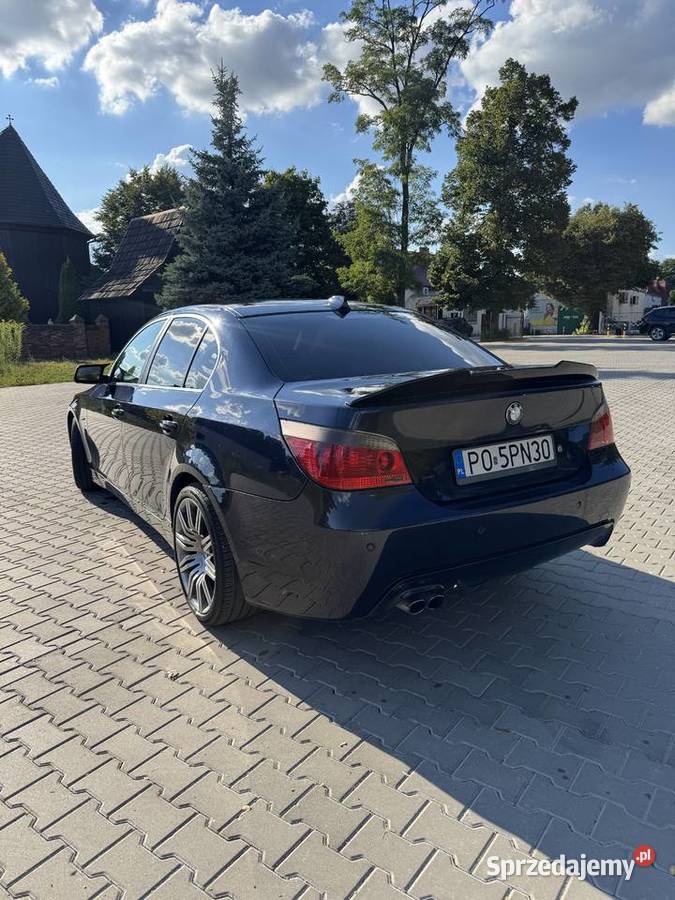 BMW E60 530D stage 2 325 koni bogata wersja nieuszkodzony Siekierki Wielkie