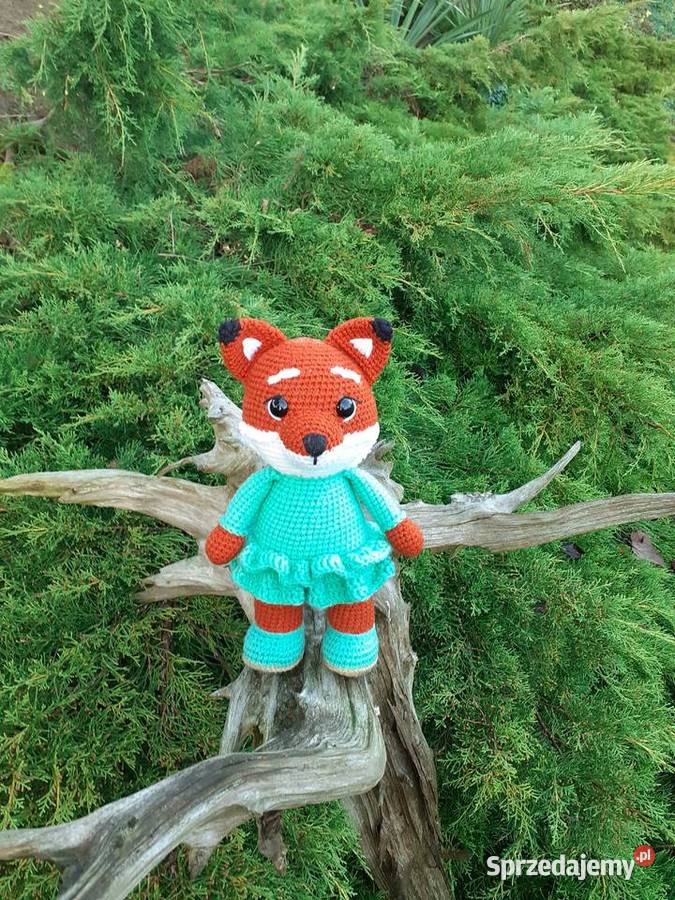 Lis na szydełku kujawsko-pomorskie Nakło nad Notecią sprzedam