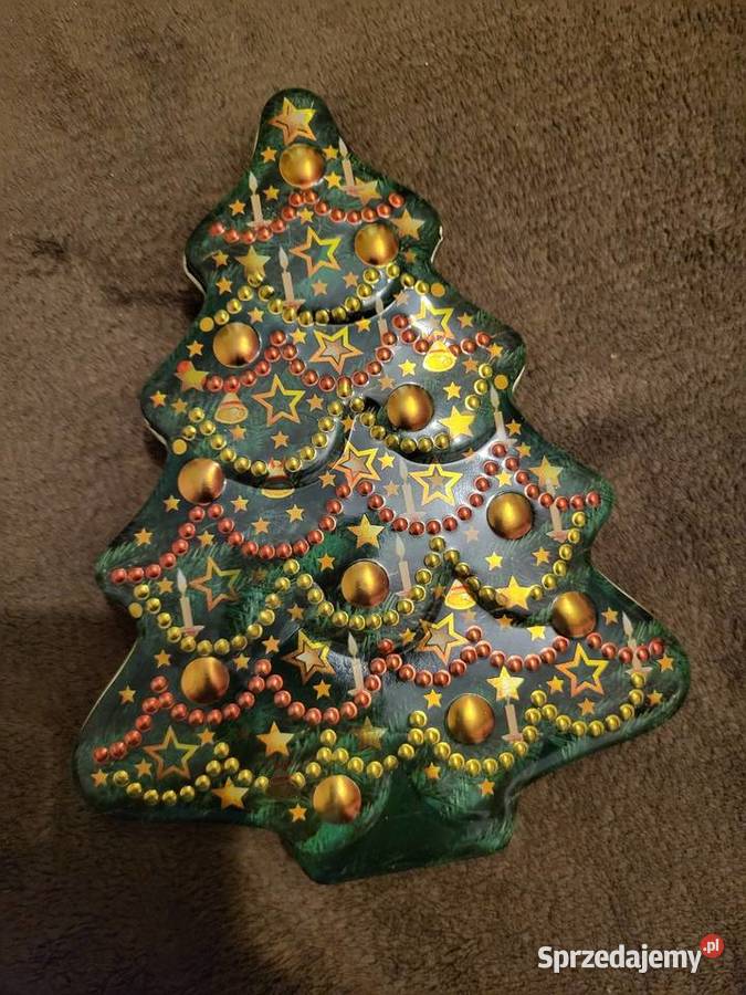 Choinka Metalowe pudełko Gliwice