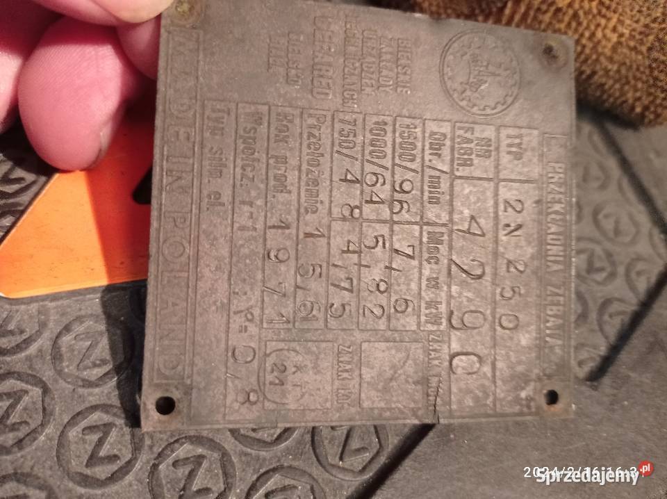 Przekładnia 2n 250 łódzkie Szydłów