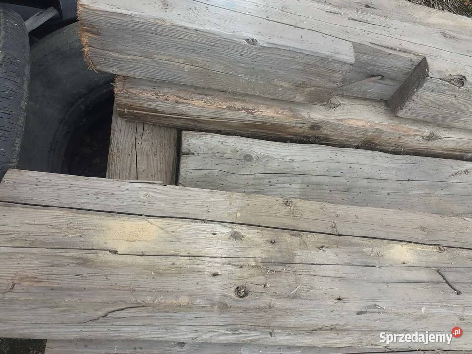 Stare belki XIX wiek ręcznie ciosane